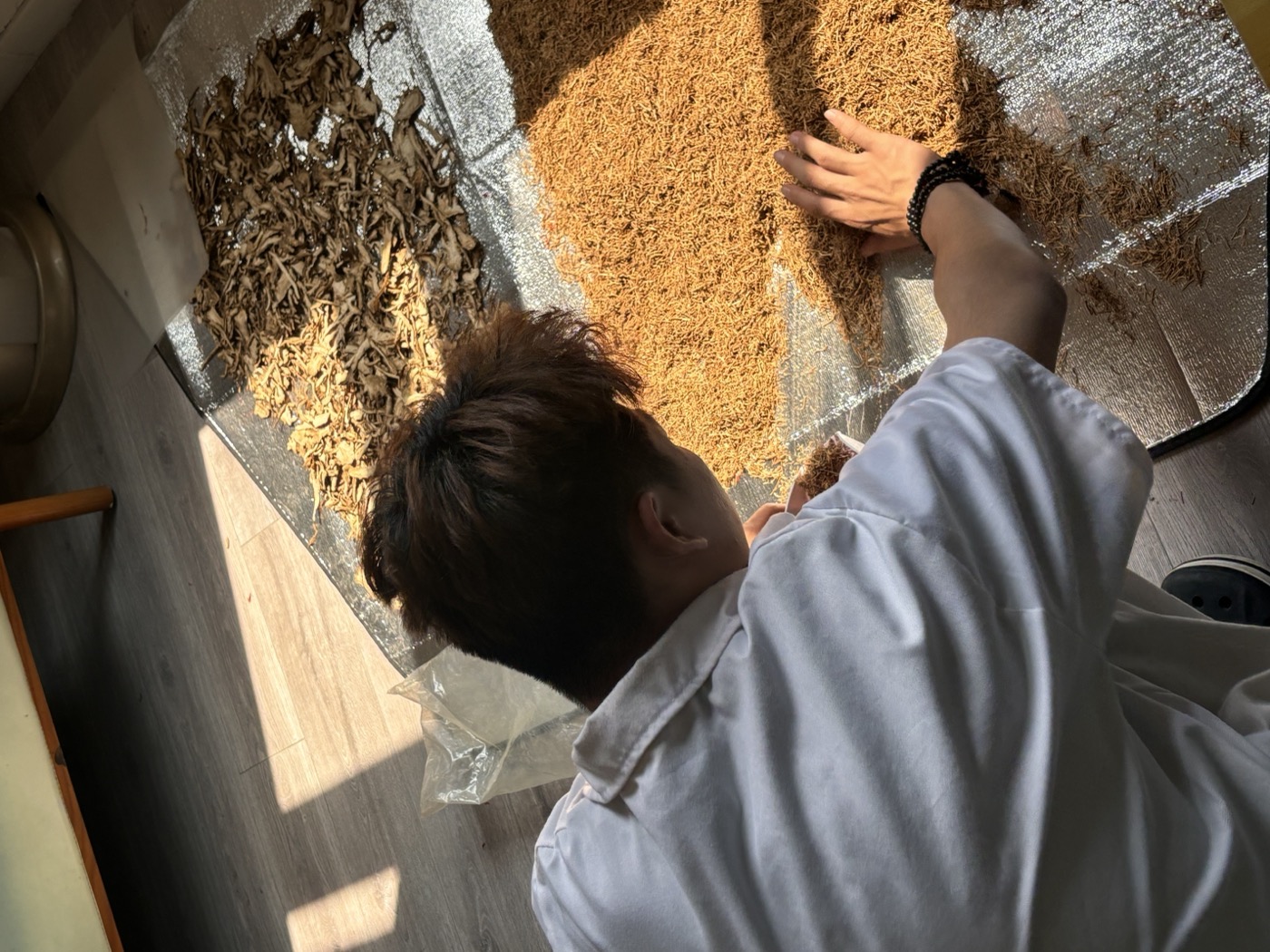 瑞蚨堂饮片检查与处理现场